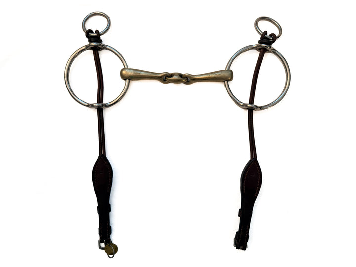 Herm Sprenger KK Ultra Loose Ring Gag Bit - Double Jointed - 5.5"