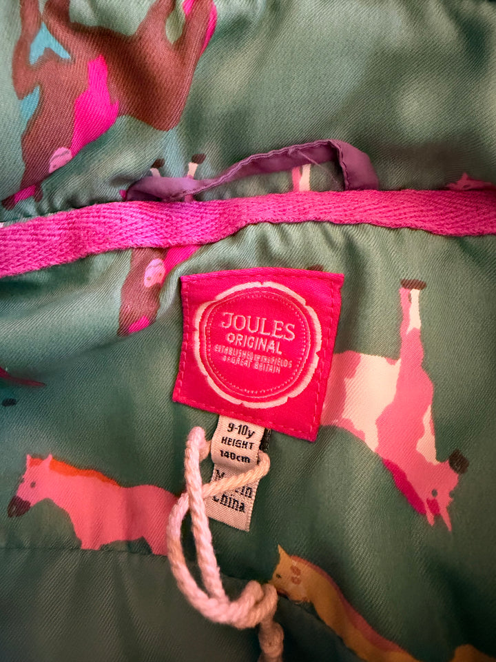 Joules Girls Quilted Vest - Purple - Size 9-10 - New!