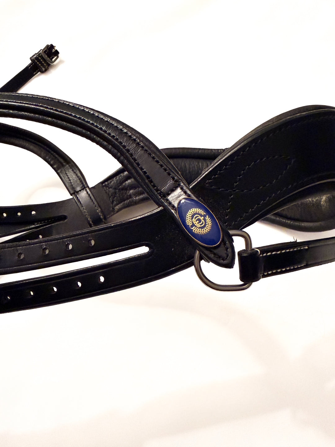 PS of Sweden 'Flying Change' Dressage Bridle and Reins - Black - Full