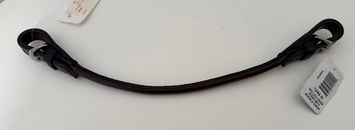 Tory Leather Rolled Grab Strap - Buckle Ends  - New!