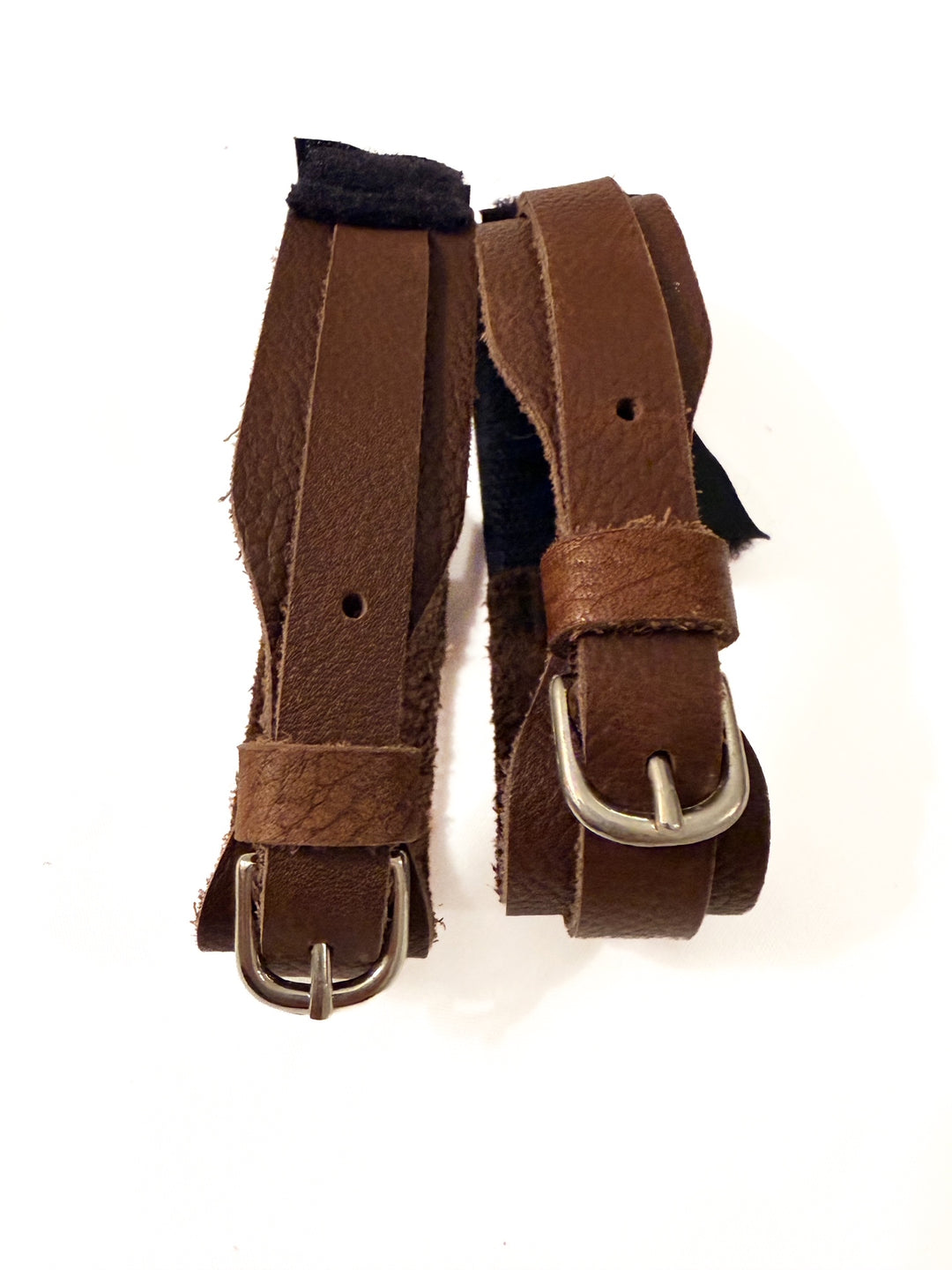 Camelot Quik n EZE Garter Straps - Brown - Small