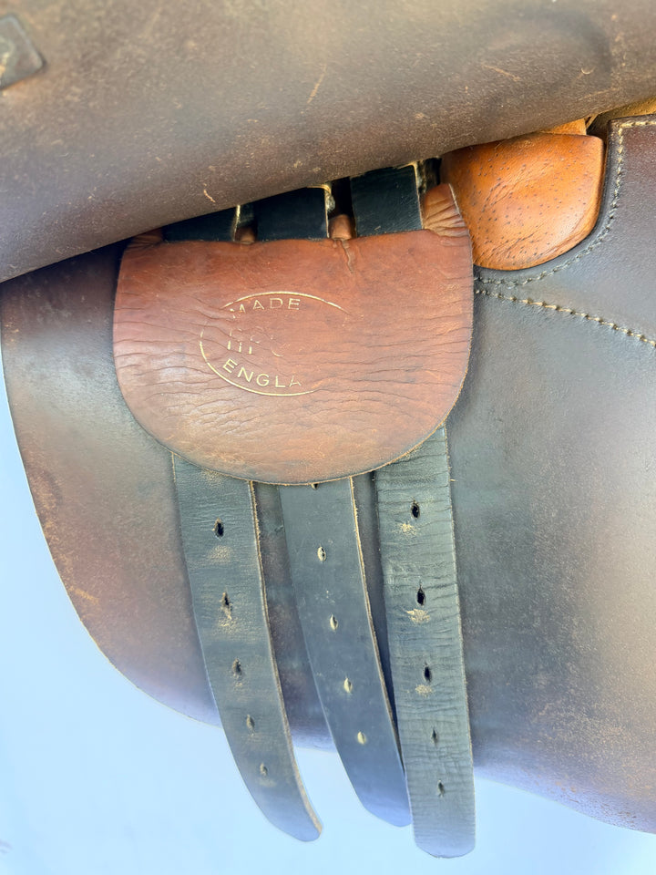 16.5" Vintage Hartley & Company Saddle