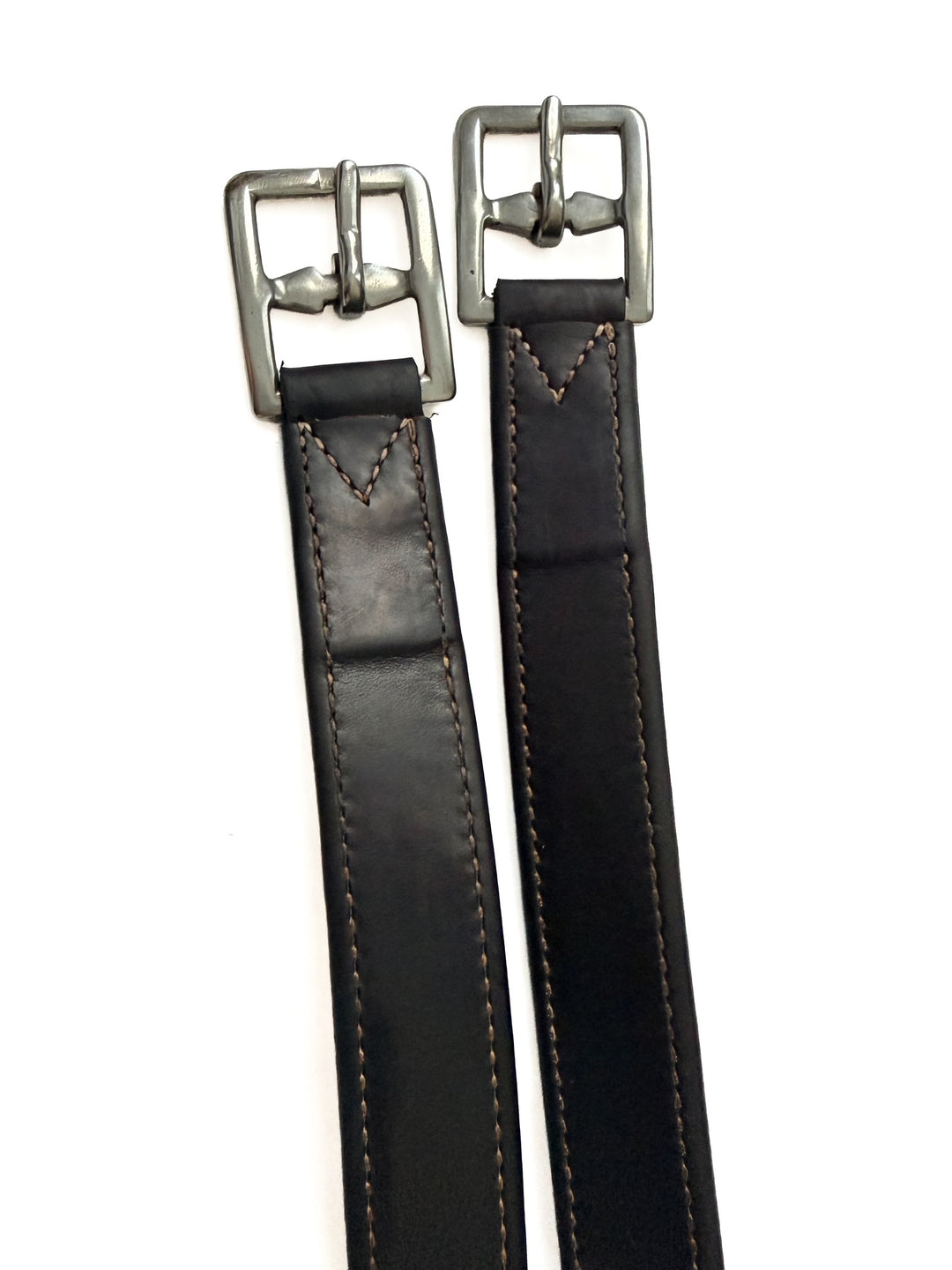 Voltaire Stirrup Leathers - Dark Brown - 50"