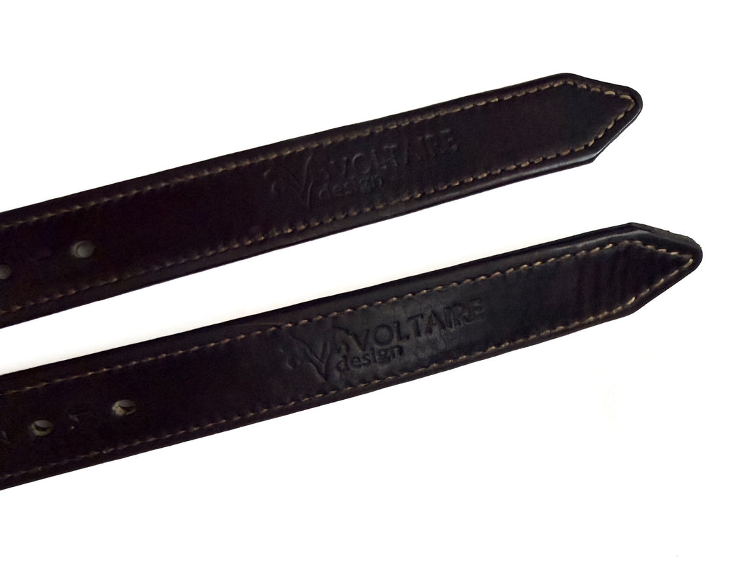 Voltaire Stirrup Leathers - Dark Brown - 50"