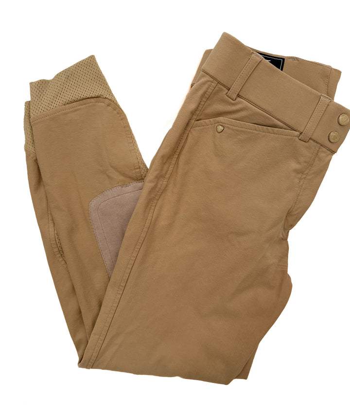 Ariat Knee Patch Breeches Tan - Women's  Women's US 26R