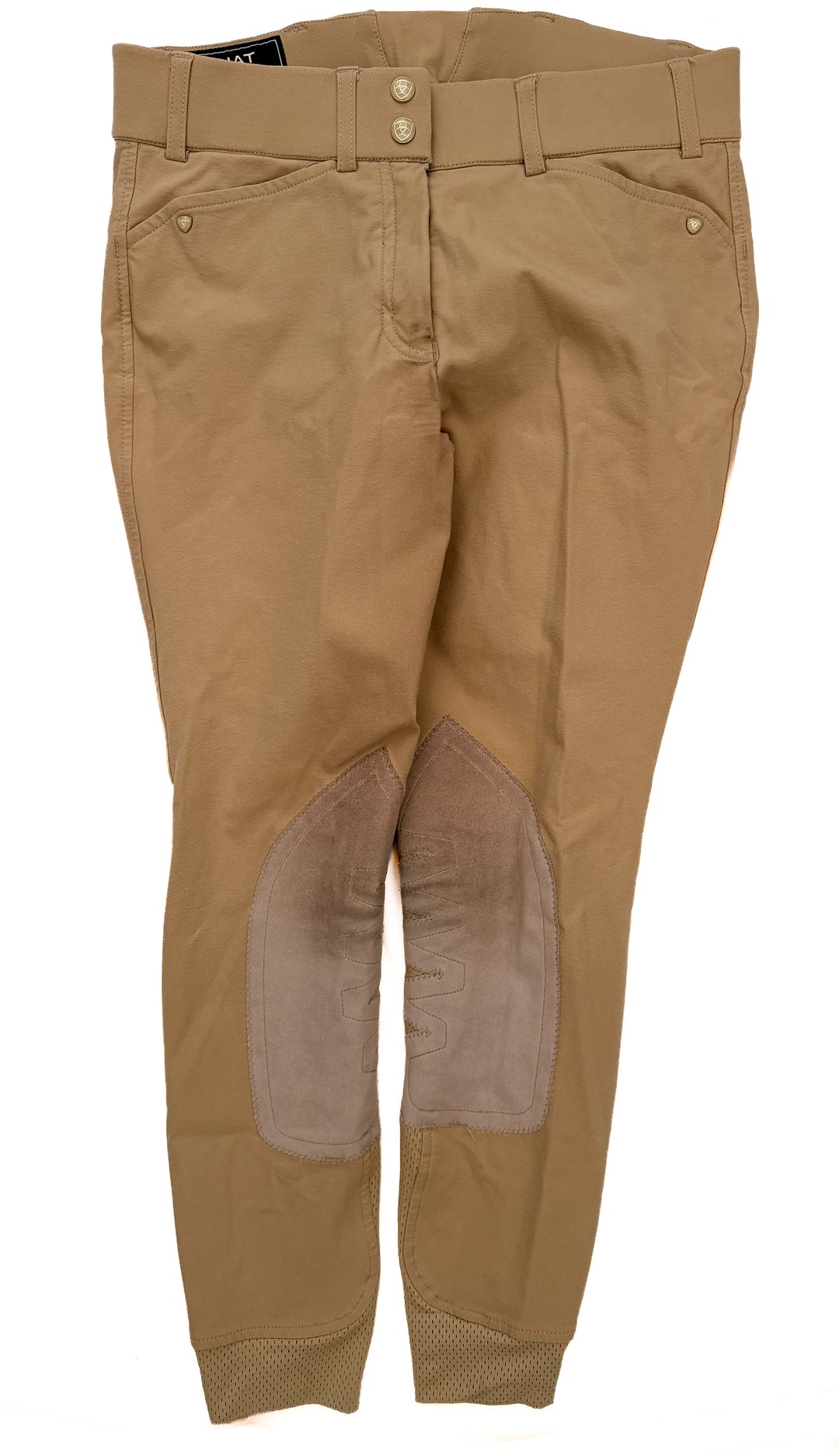 Ariat Knee Patch Breeches Tan - Women's  Women's US 26R