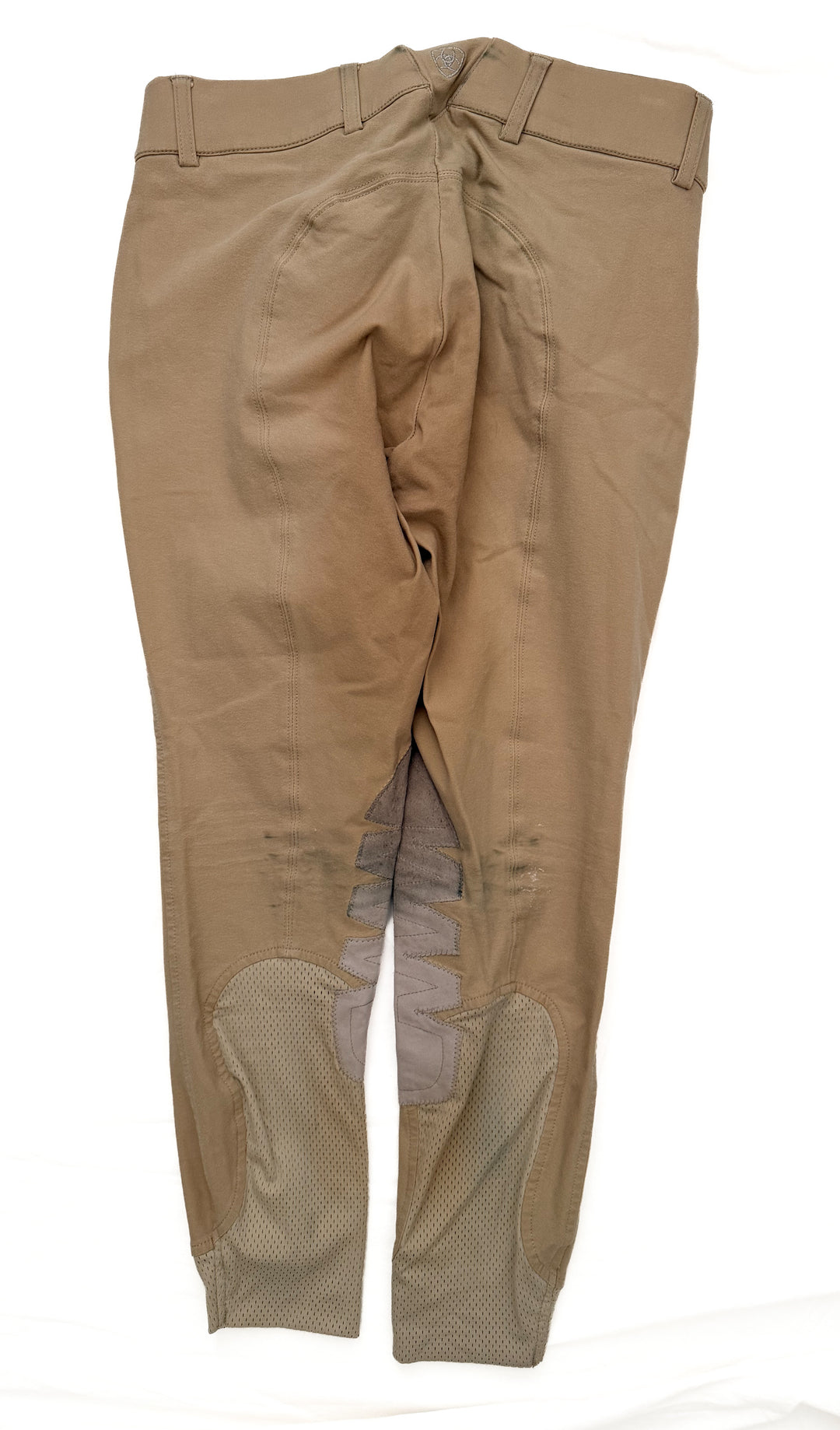 Ariat Knee Patch Breeches Tan - Women's  Women's US 26R
