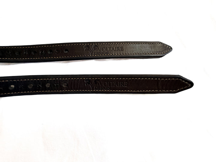 Voltaire Stirrup Leathers - Dark Brown - 58"