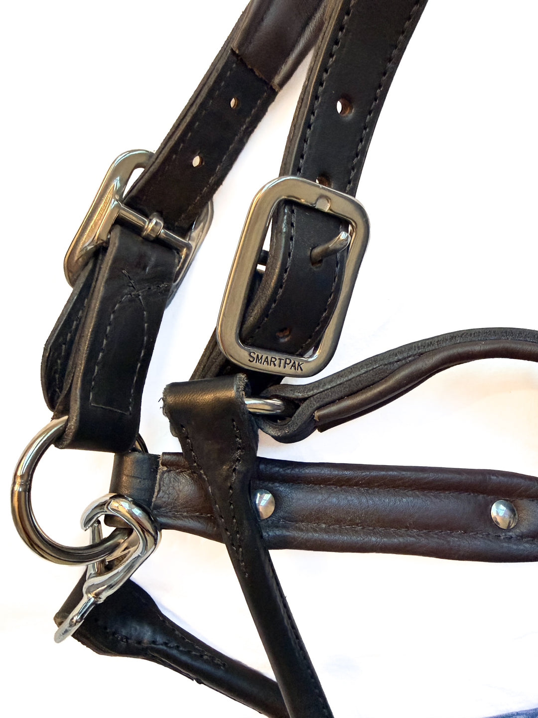 SmartPak Leather Halter - Horse