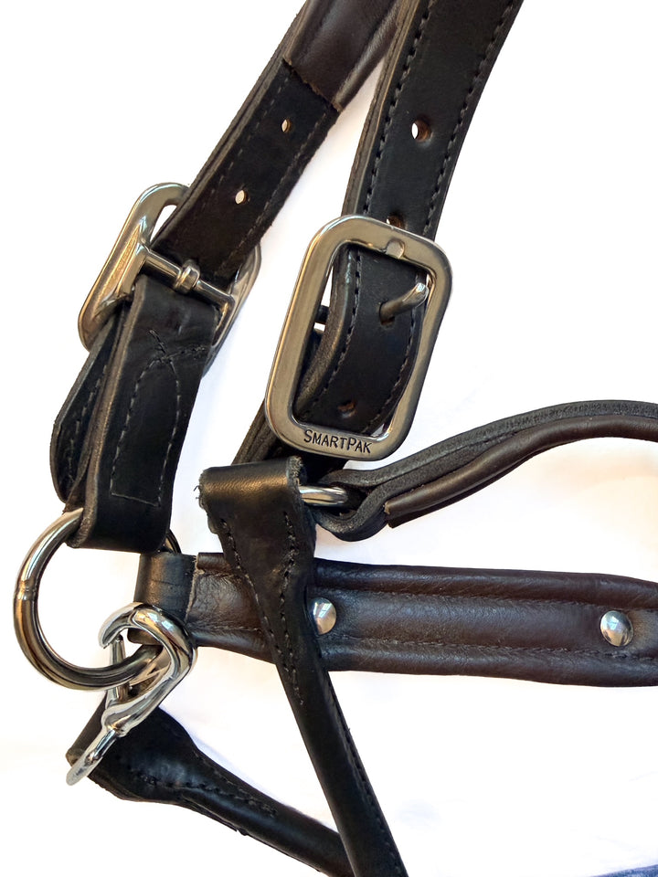 SmartPak Leather Halter - Horse
