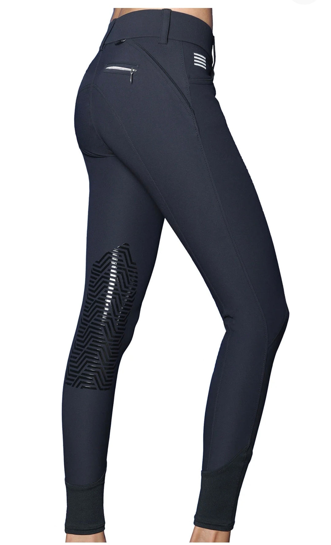 GhoDho Aubrie Pro Knee Patch Breech - Black - Women's US 22 - New!