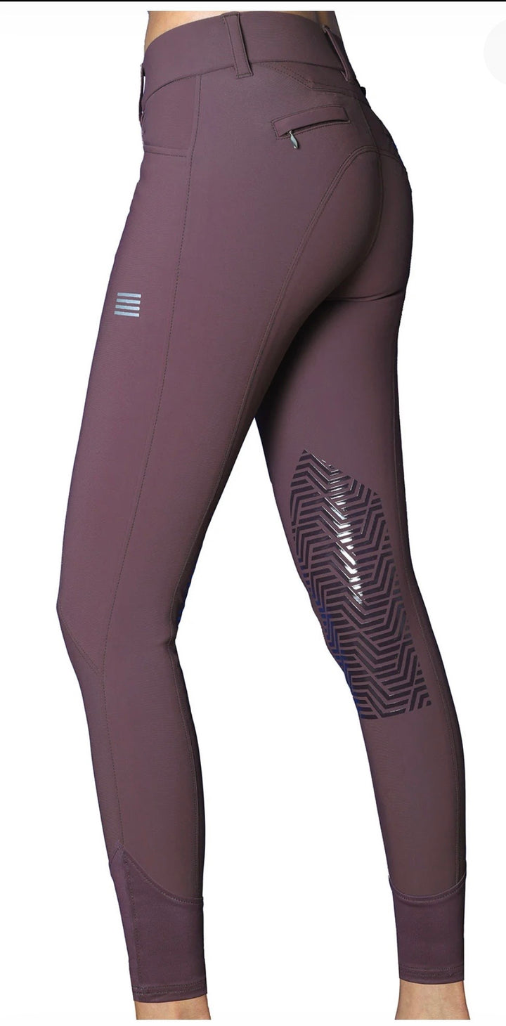 GhoDho Vela Essential Knee Patch Breech - Concord - Women's US 30 - New!
