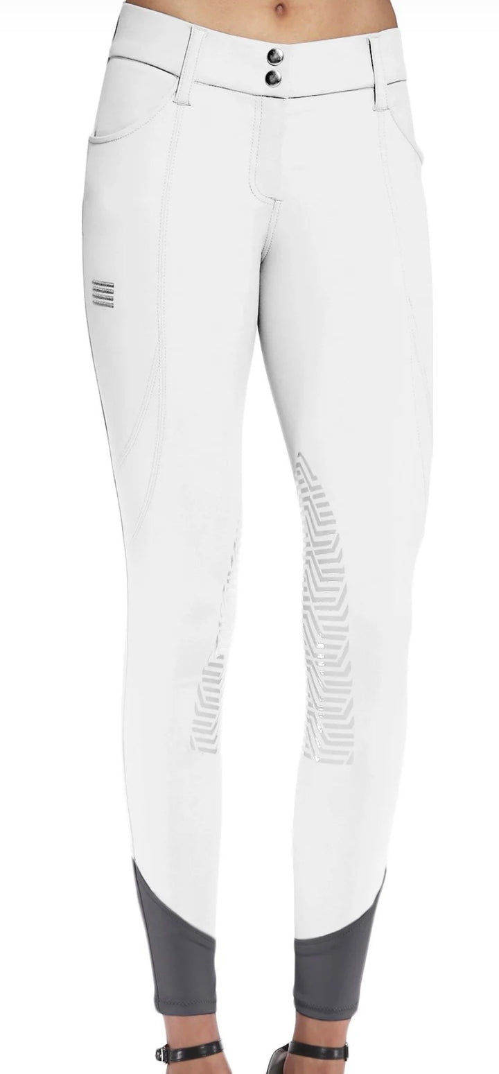 GhoDho Vela Essential Knee Patch Breech - White - Women's US 24 - New!