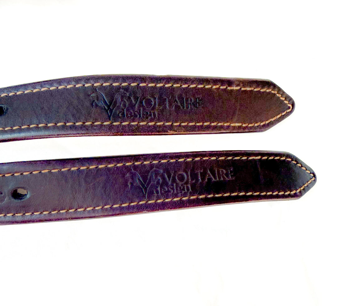 Voltaire Stirrup Leathers - Dark Brown - 54"