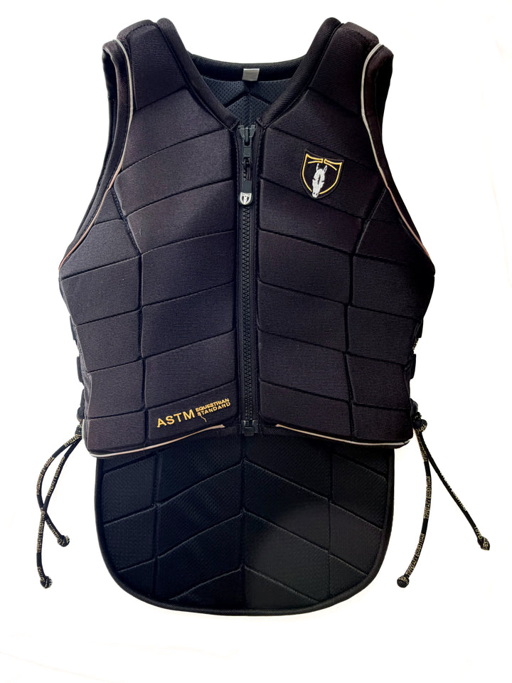 Tipperary Eventer Pro Vest - Black -XXS