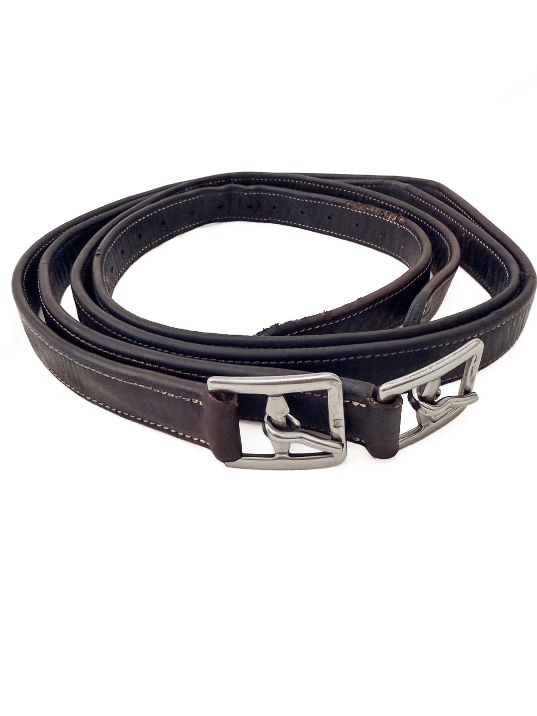 Voltaire Stirrup Leathers - Dark Brown - 50"