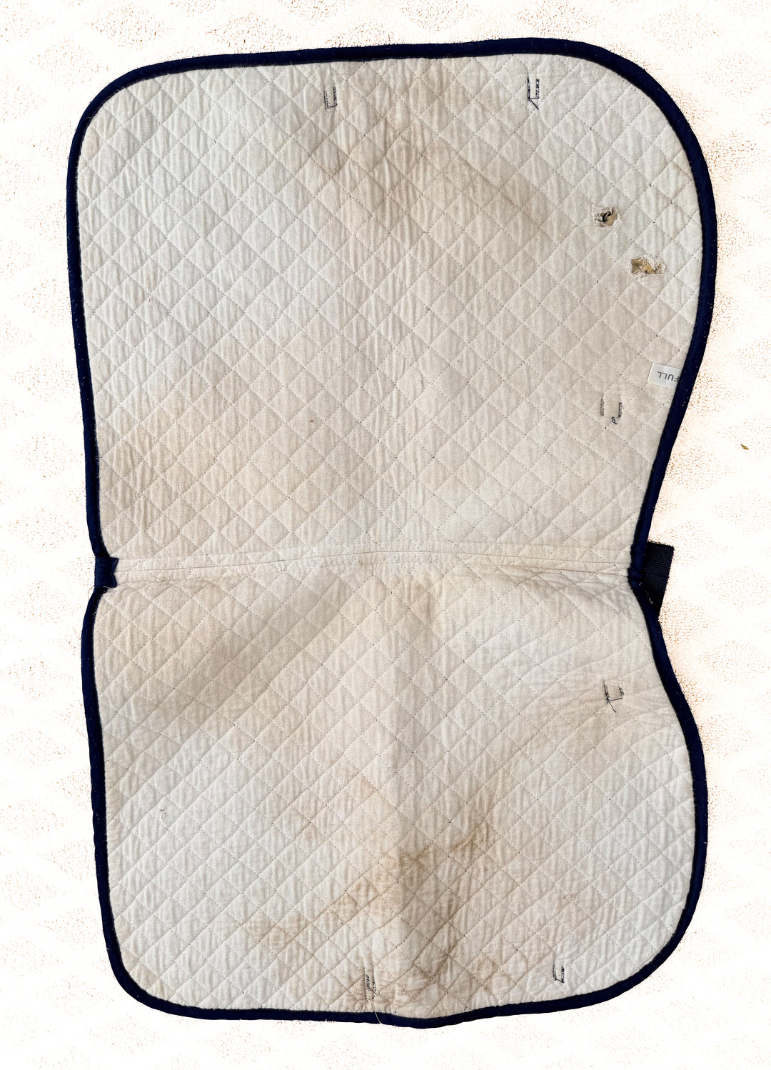 All Purpose Saddle Pad - Blue/Red - Size Full