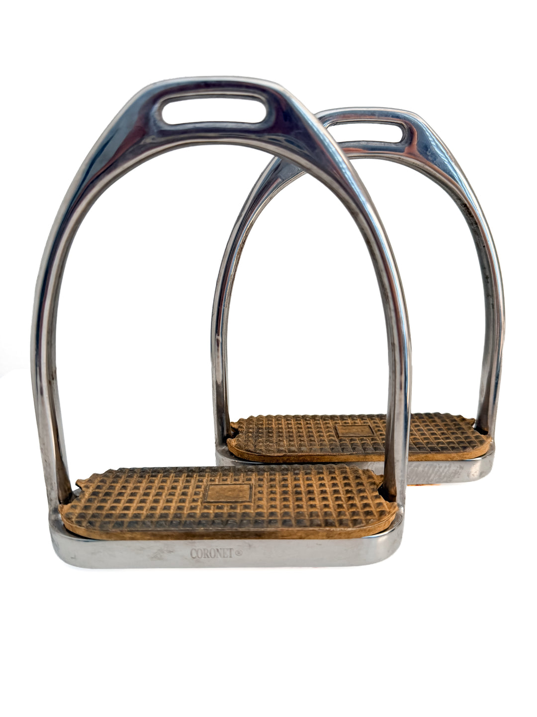 Coronet Stainless Steel Stirrup Irons - 4.75"