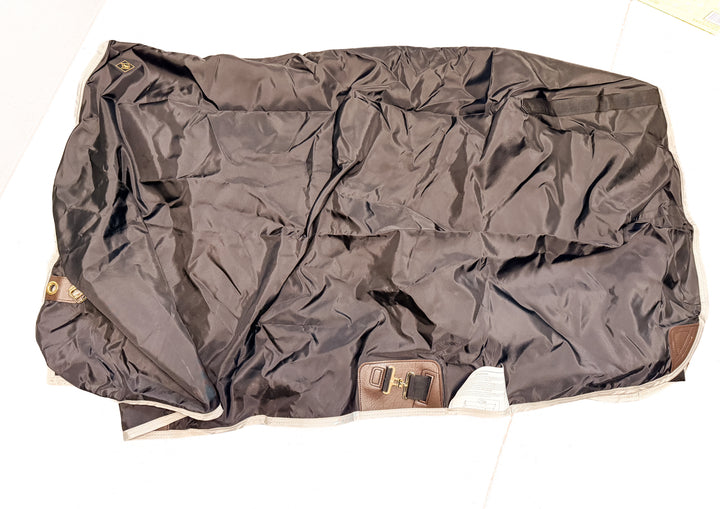 Big "D" Open Front Nylon Stable Sheet - Black - 82" - New!