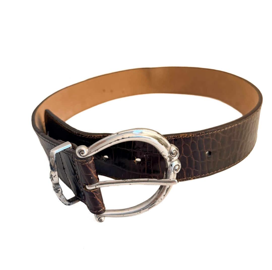 Brighton Belt - Brown Leather - Women's Small