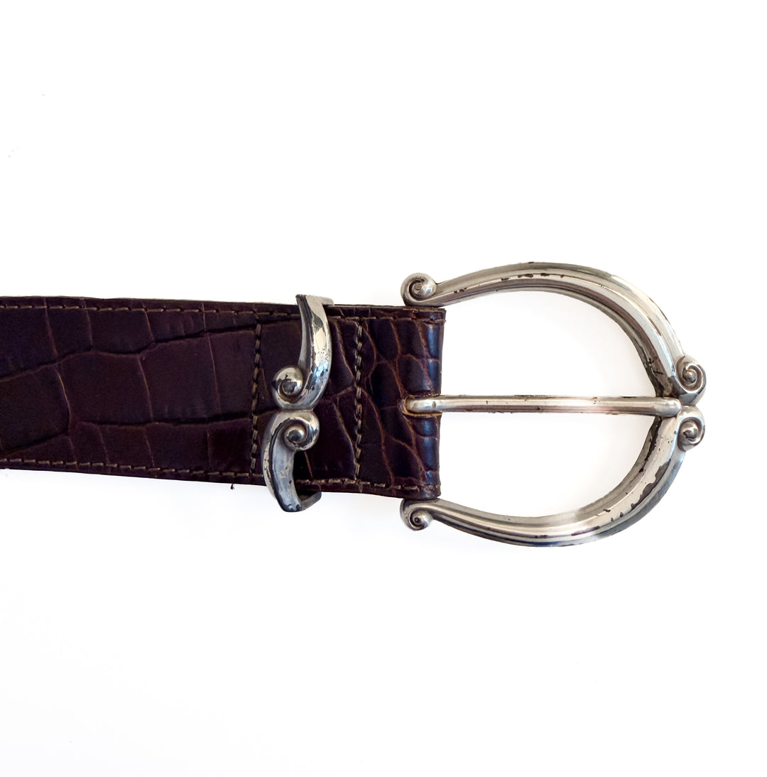 Brighton Belt - Brown Leather - Women's Small