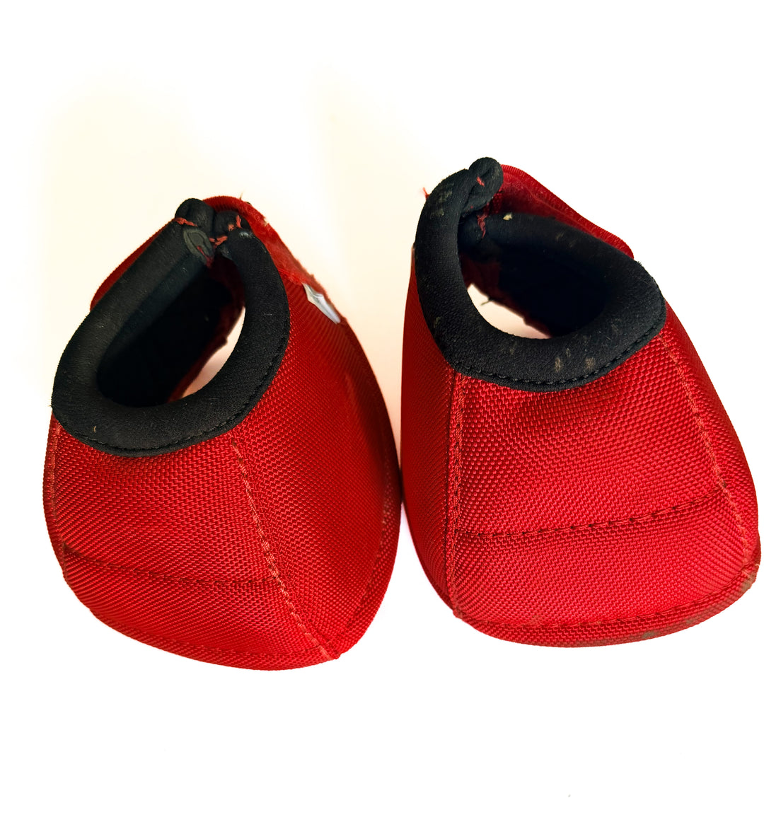 Classic Equine DyNo No-Turn Bell Boots - Red - Large