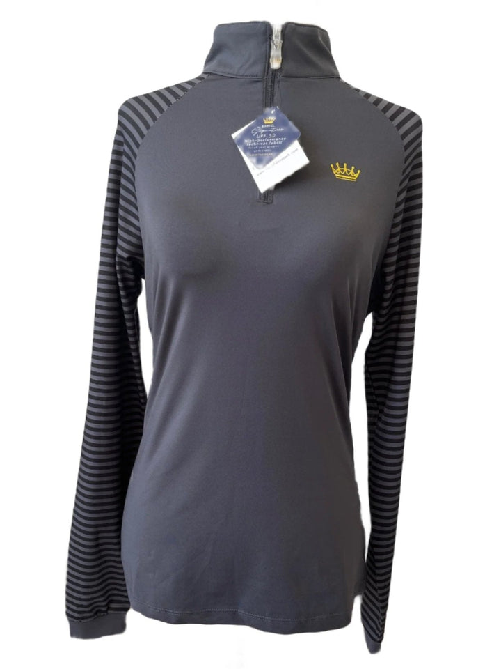 New! Kastel Women's Long Sleeve in Asphalt - Medium