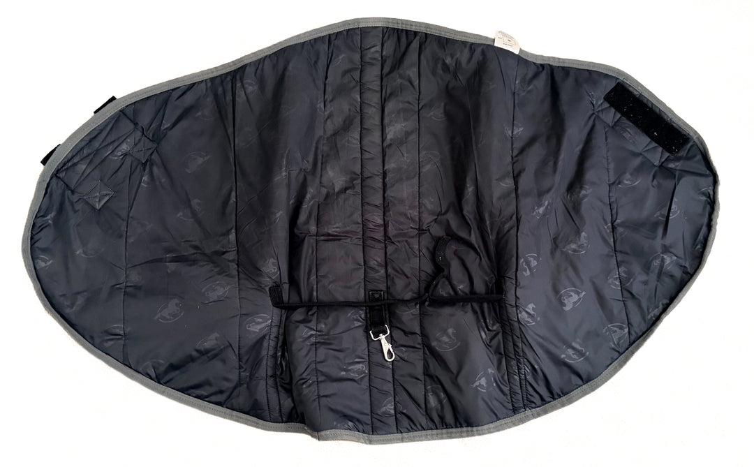 SmartPak Deluxe Horse Neck Rug - Black - Medium (75-78)
