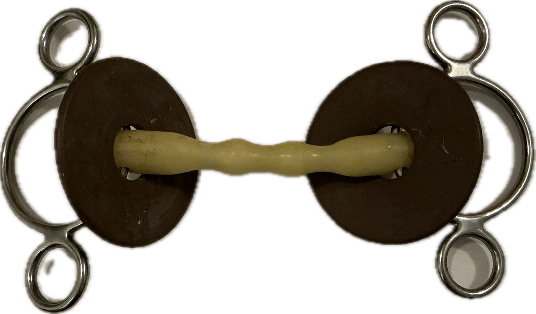 Happy Mouth 2-Ring Mullen Gag Bit -  5"