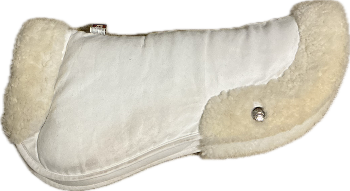 Ogilvy Half Pad Jump – Memory Foam with Sheepskin - 17.5"