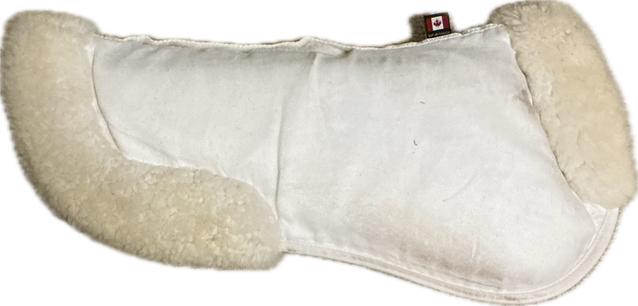 Ogilvy Half Pad Jump – Memory Foam with Sheepskin - 17.5"