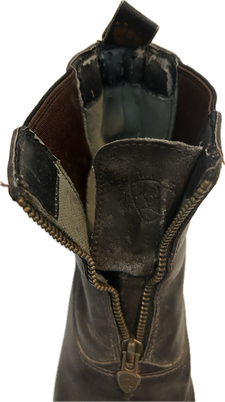 Ariat Heritage Breeze Zip Paddock Boot Brown - Women's 6B