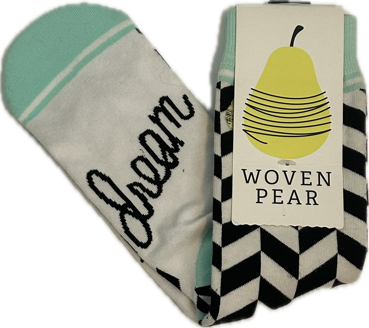 Woven Pear Dream Socks - New!