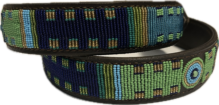 The Kenya Collection Beaded Belt- 42"- NEW!