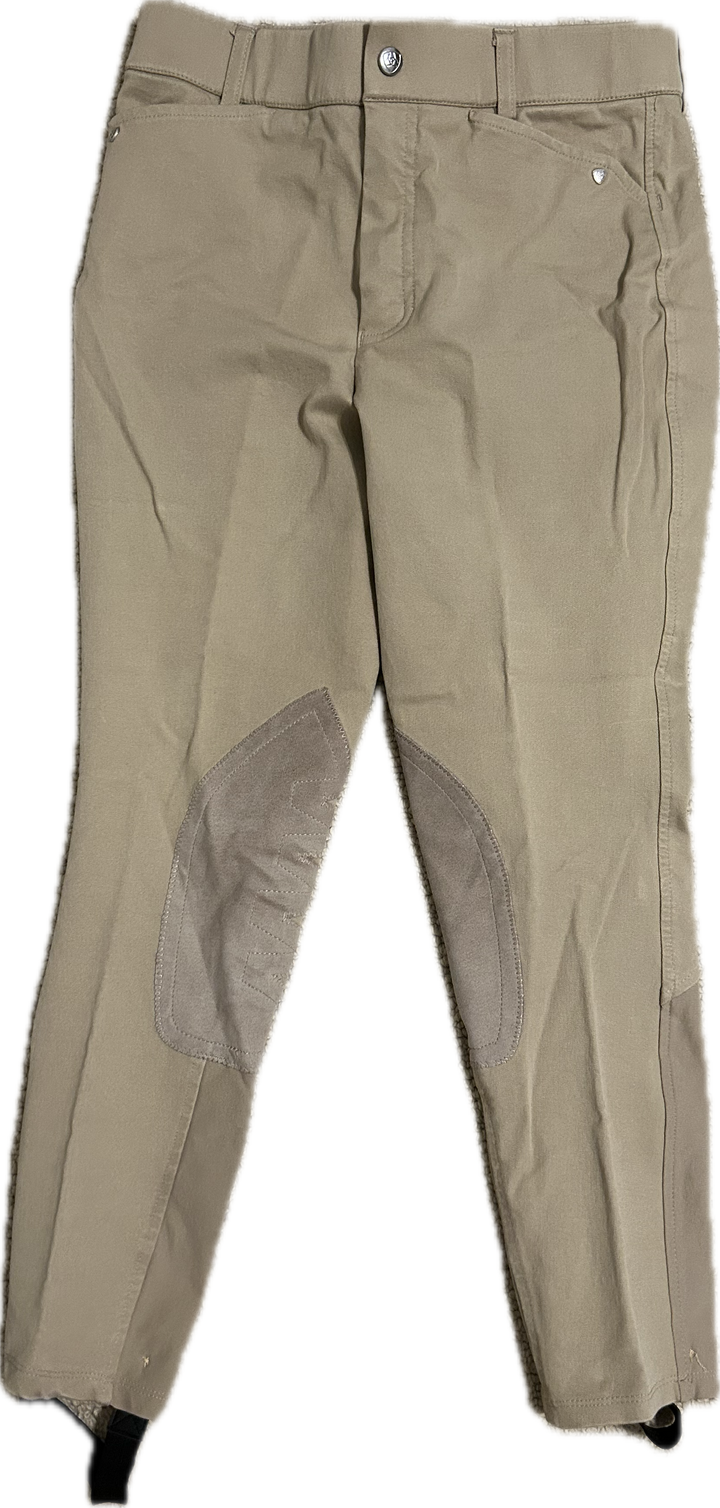 Ariat Tan Jodhpurs – Front Zip - Child 16