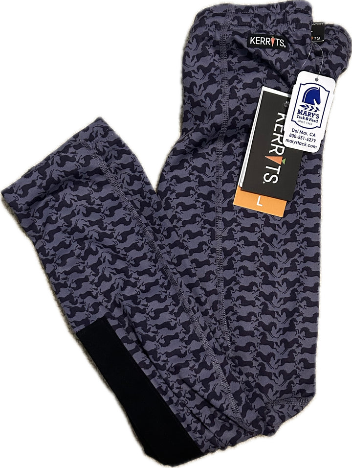 Kerrits Performance Knee Patch Tights- Children's Large - NEW!