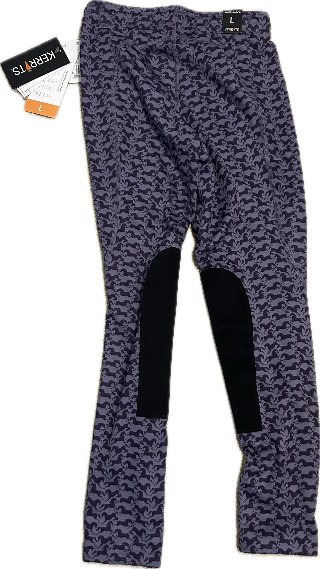 Kerrits Performance Knee Patch Tights- Children's Large - NEW!