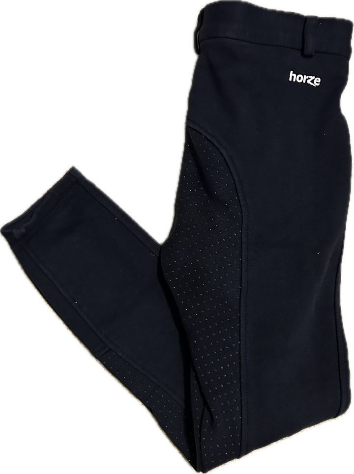 Horze Kids Active Silicone Full Seat Breeches- Children's Medium