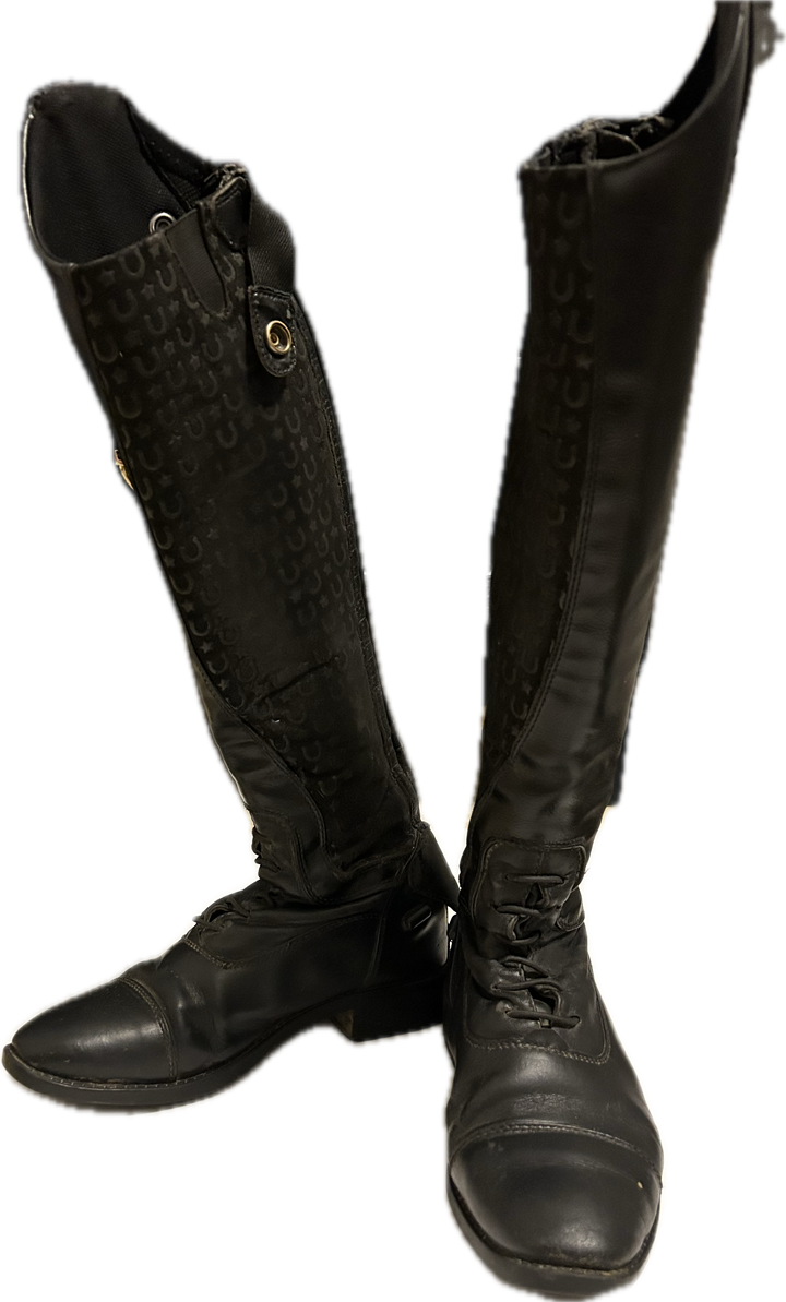 Ovation Sofia Grip Tall Riding Boot- Child 4 Slim