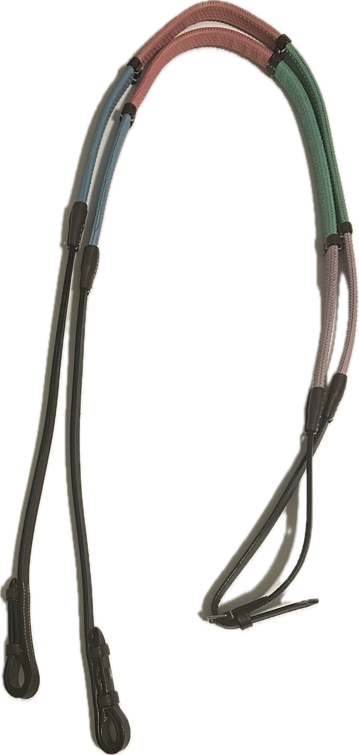 Kincade Rubber Training Reins- 48" Pony