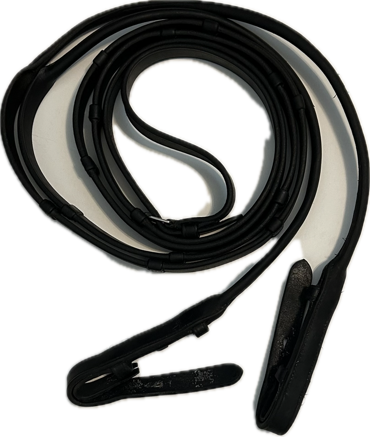 Dy'on Rolled Flat Reins with Stops