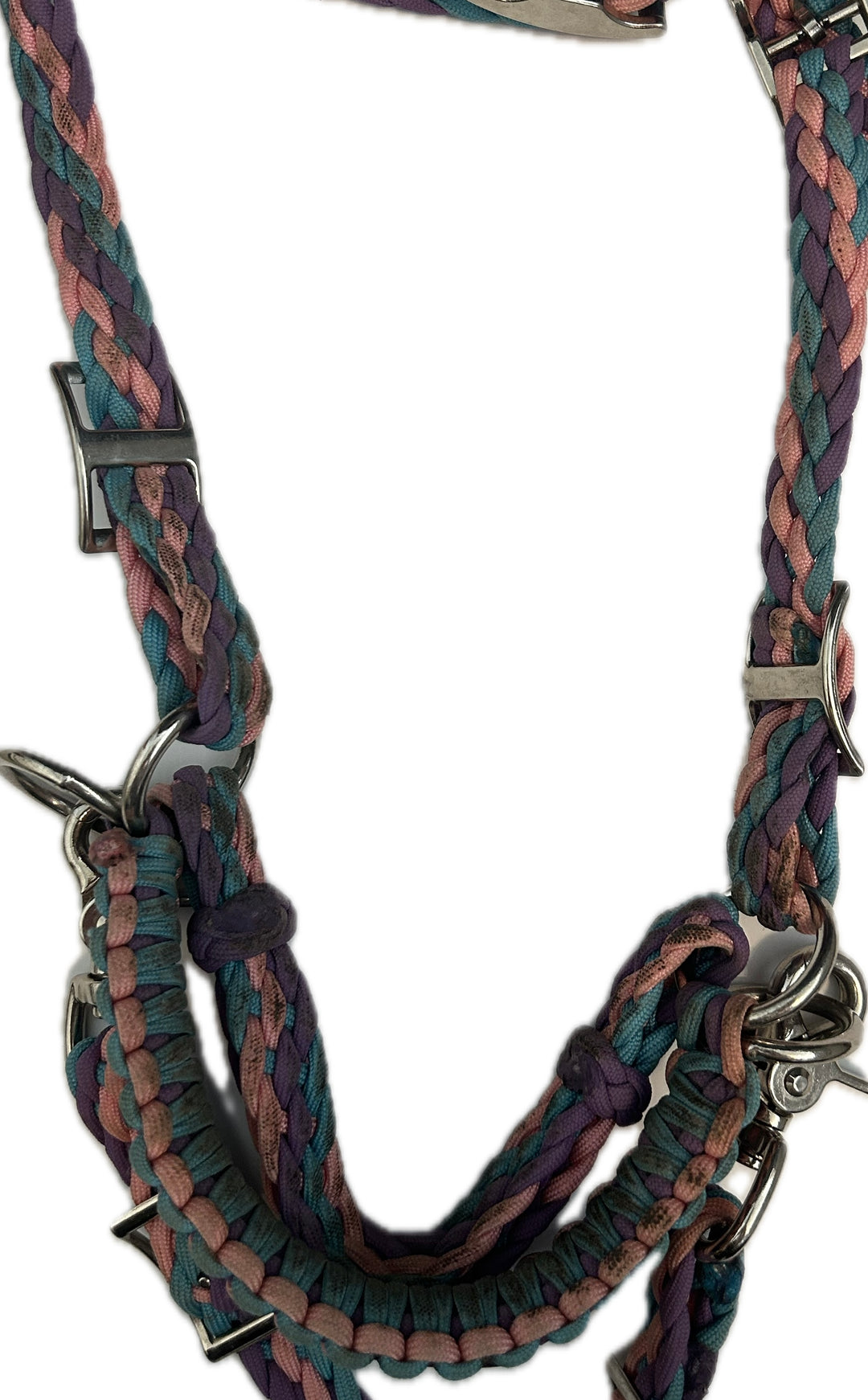 Bitless Braided Rope Bridle- Pony