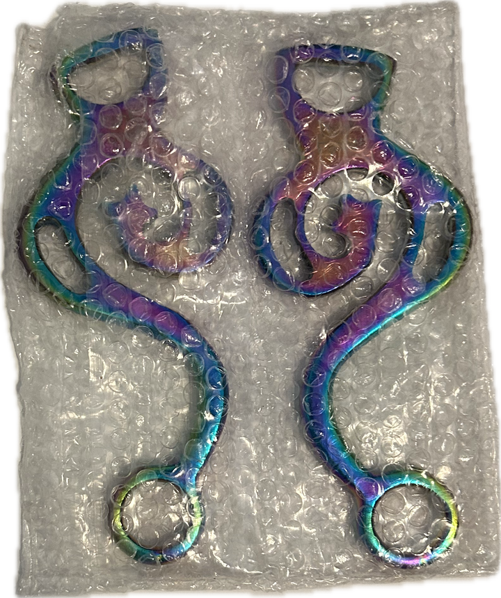 Punk Ponies Stainless Steel Baroque Hackamore - Pony