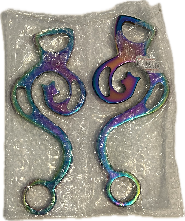 Punk Ponies Stainless Steel Baroque Hackamore - Pony