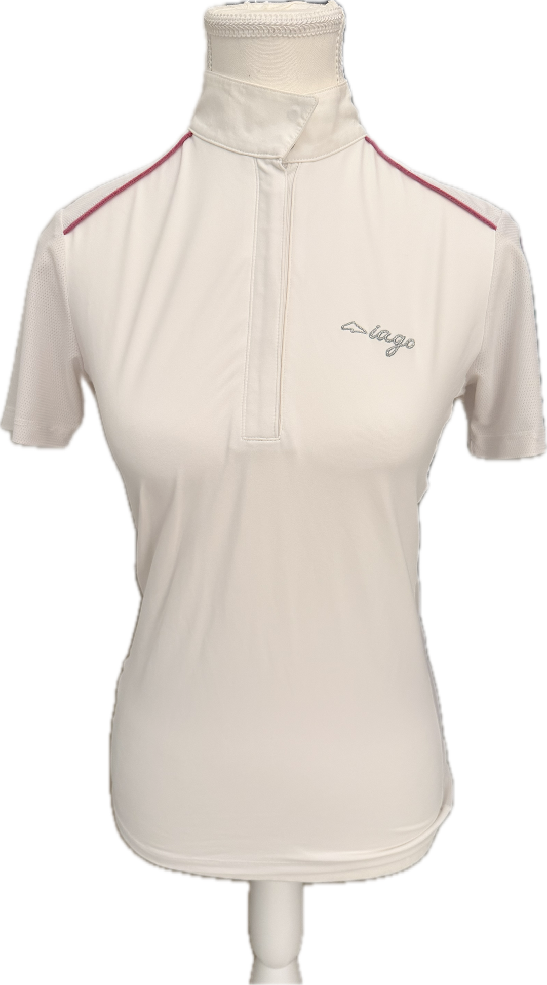 Iago Short Sleeve Show Shirt - White - Women's S