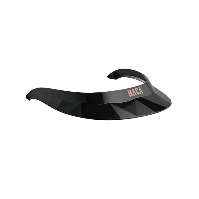 NACA Gravity Visor – Onyx Black Glow - Large - New!