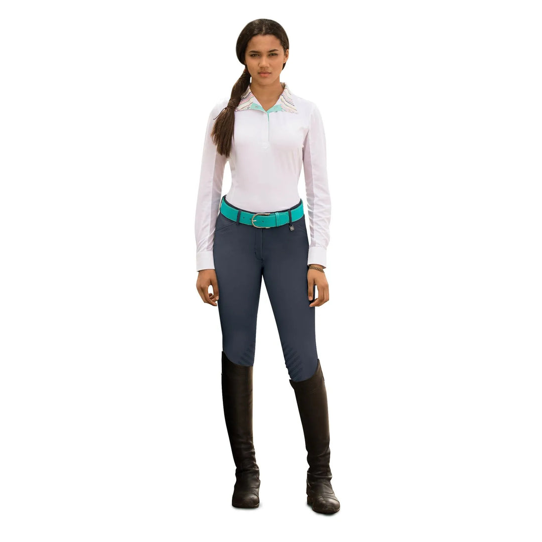 Romfh Sarafina Euro Grip Silicone Knee Patch Breeches - New!
