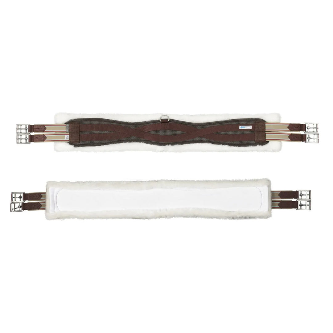 Ovation Coolmax All Purpose Girth - Brown/White 56"