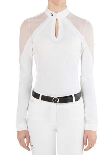 EGO7 Teresa Long Sleeve Show Shirt- Women's 44(US 8)- New!