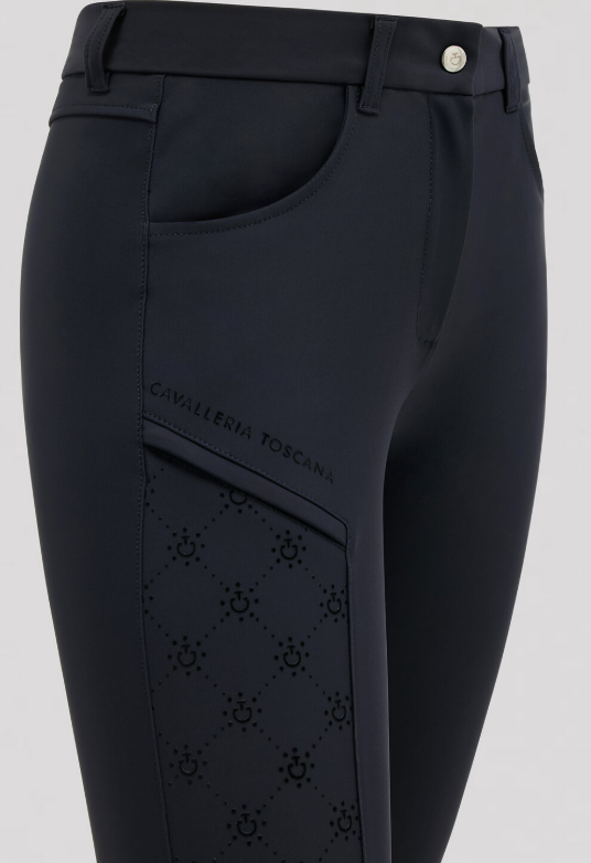 Cavalleria Toscana Knee‑High Jumping Grip Breeches- Women's 4 (IT 38)- NEW!